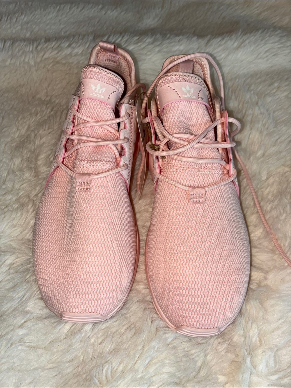 adidas Women's Light Pink Mesh Sneakers